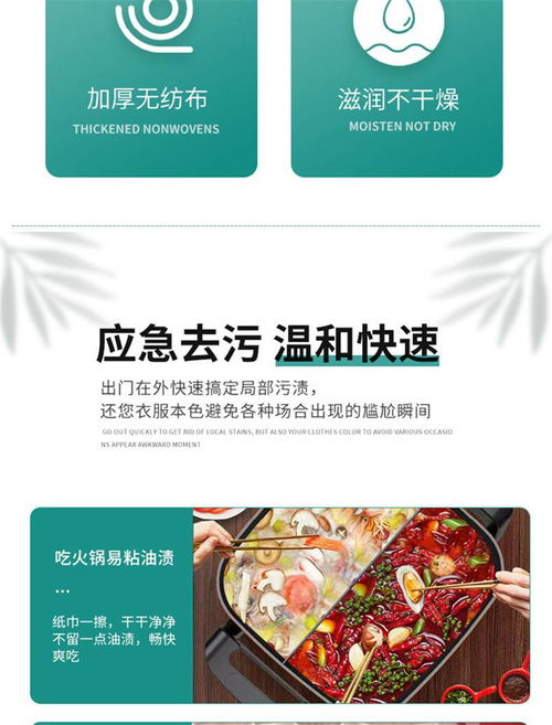 羽絨服清潔濕巾 居家必備的便捷護(hù)理神器